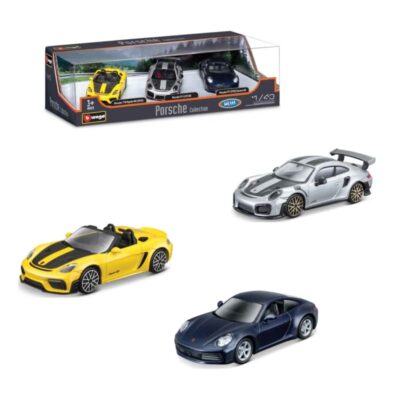 1/43 street fire porsche 3 kom, asst