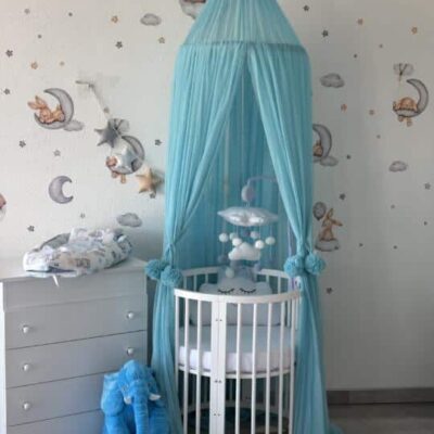 Baldahin freya – svijetlo plava