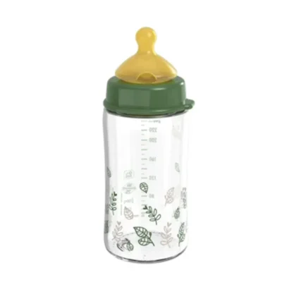 Nip staklena boca Širokog grla,cherry green boy,green,240ml