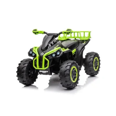 Kikka boo auto na akumulator buggy basket, green