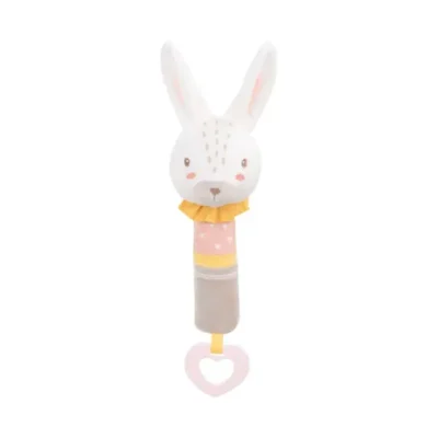 Kikka boo igračka squeaker s grickalicom,rabbits in love