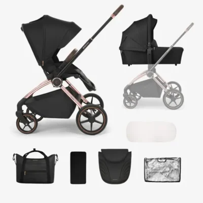 Kikka boo kolica kara 2u1,black