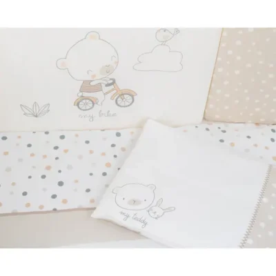 Kikka boo posteljina set 6kom 70/140,my teddy