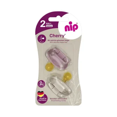 Nip cherry girl duda, latex, vel.2 (od 6 mjeseci), red/brown