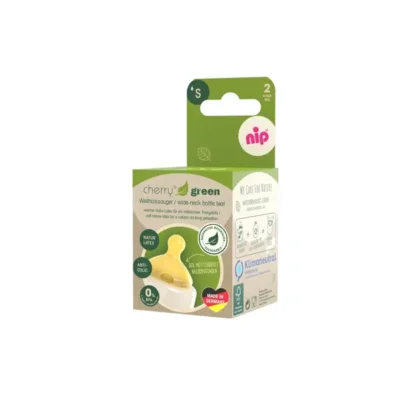 Nip cherry green sisač,Široko grlo,anticolic,latex,0+,flow s