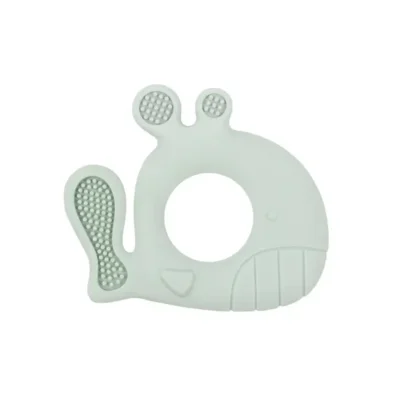 Kikka boo silikonska grickalica whale mint