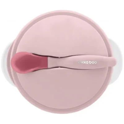 Zdjela sa Žlicom za osjet topline pink