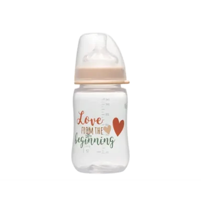 Nip pp bočica Široko grlo, 260ml, vel.0+,flow m, unisex