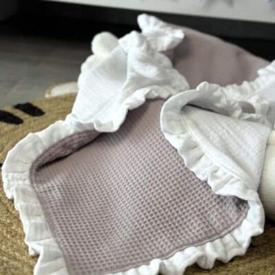 Dekica muslin waffle – puder