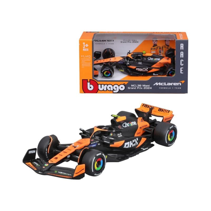 1:43 formula mclaren f1 mcl38