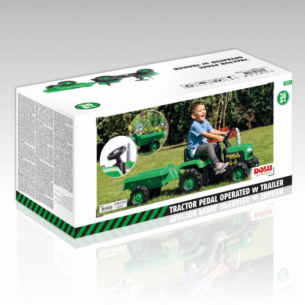 Traktor sa prikolicom