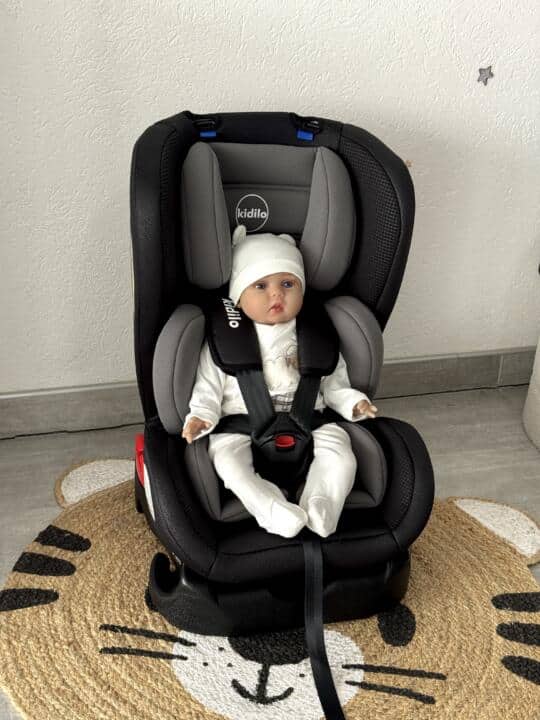 Autosjedalica kidilo – zj101a – siva 0-18kg