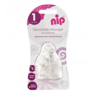 Nip sisač anatomic, anticolic, silikon, vel.1 (0-6mj) flow s