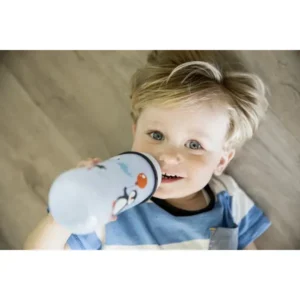 Nip straw cup, pp, 330ml, girl