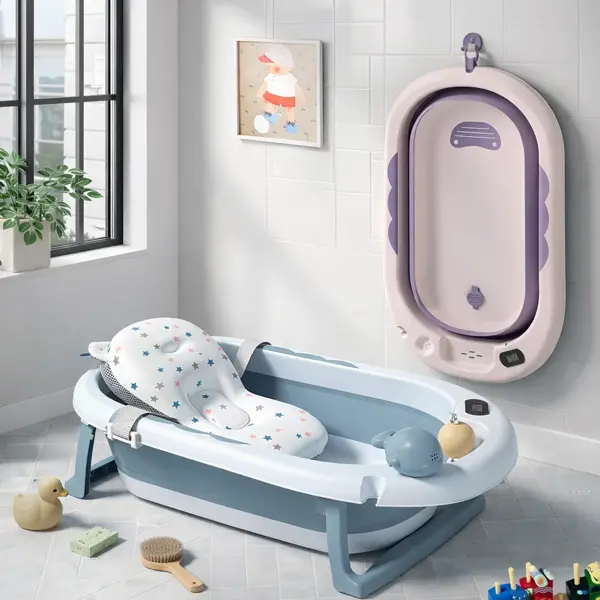 Nesta ocean sklopiva kada,termometar,umetak za kupanje,purple