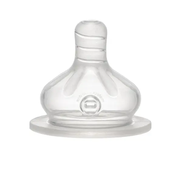 Nip anticolic sisač Široko grlo,silikon, vel.0+ flow s