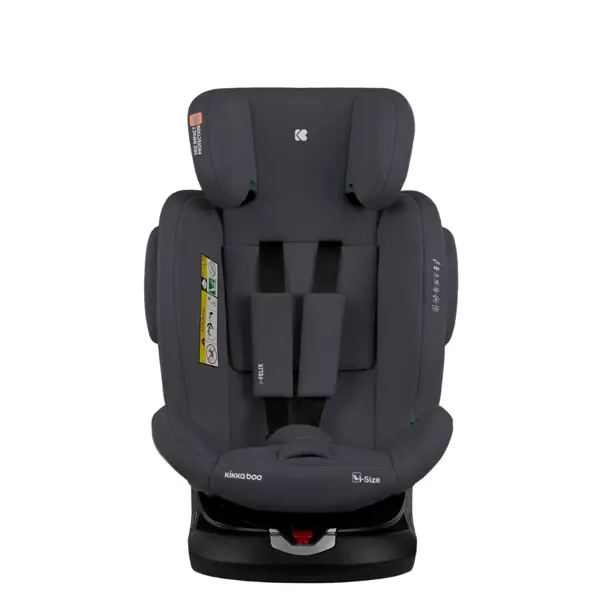 Kikka boo autosjedalica i-felix i-size dark grey,40-150cm