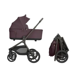 Kikka boo goya platinum,kolica 2u1,merlot