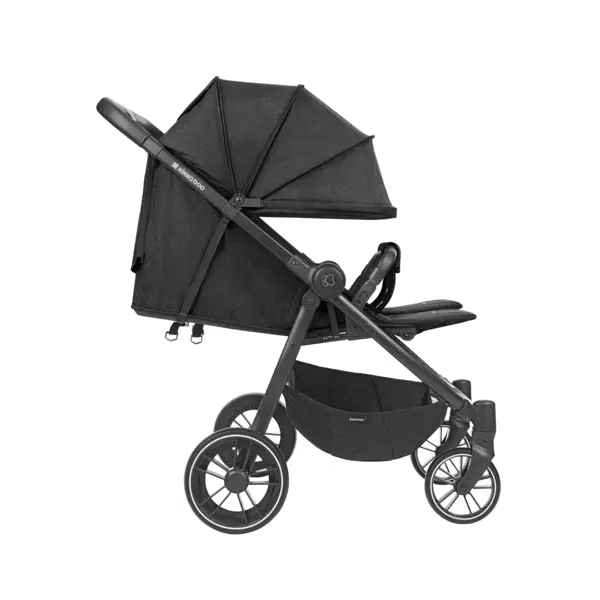 Kikka boo happy 2 kolica za blizance, black