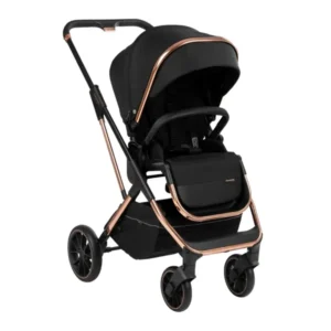 Kikka boo kolica angele chrome 3u1 crna