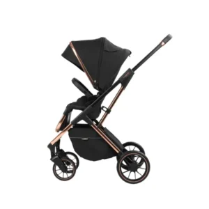 Kikka boo kolica angele chrome 3u1 crna