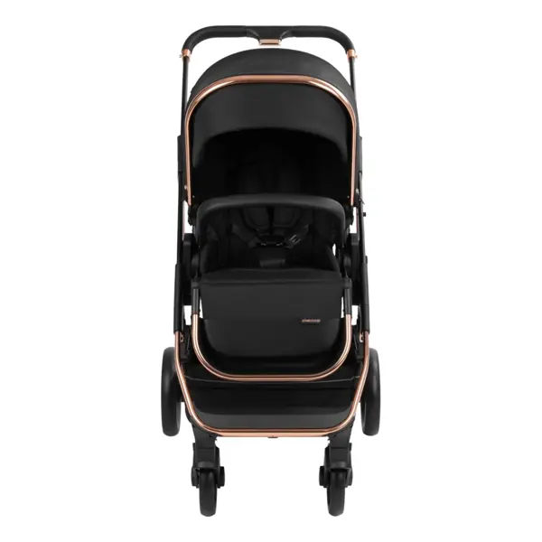 Kikka boo kolica angele chrome 3u1 crna