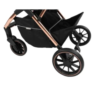 Kikka boo kolica angele chrome 3u1 crna