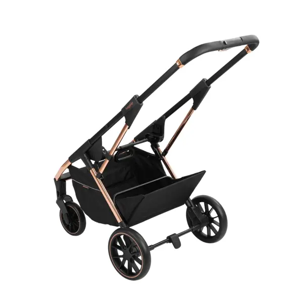 Kikka boo kolica angele chrome 3u1 crna