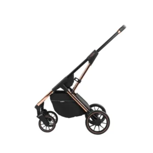 Kikka boo kolica angele chrome 3u1 crna