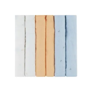 Kikka boo muslin set 6kom 30x30cm stripy friends