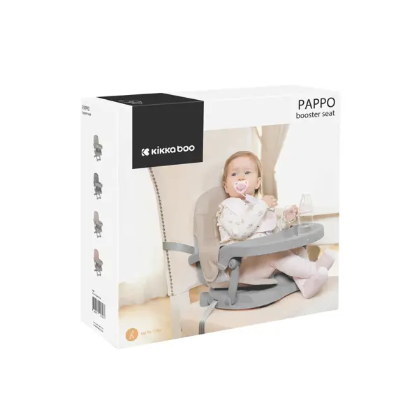 Kikka boo pappo booster hranilica beige