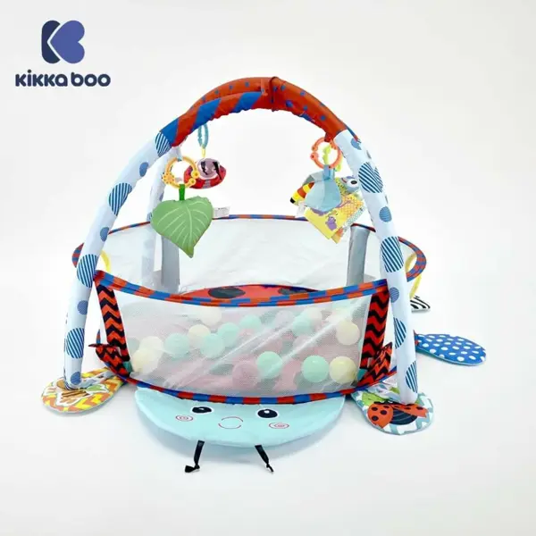 Kikka boo podloga za igru s lopticama 30kom lady bug