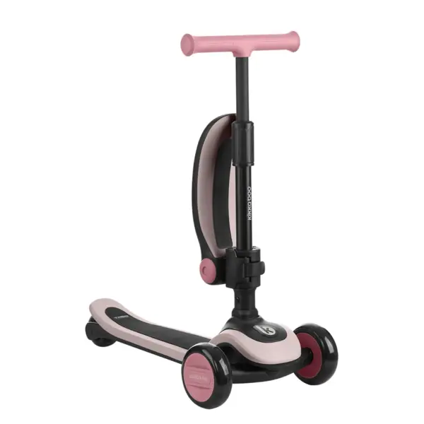 Kikka boo romobil treo 2u1,pink
