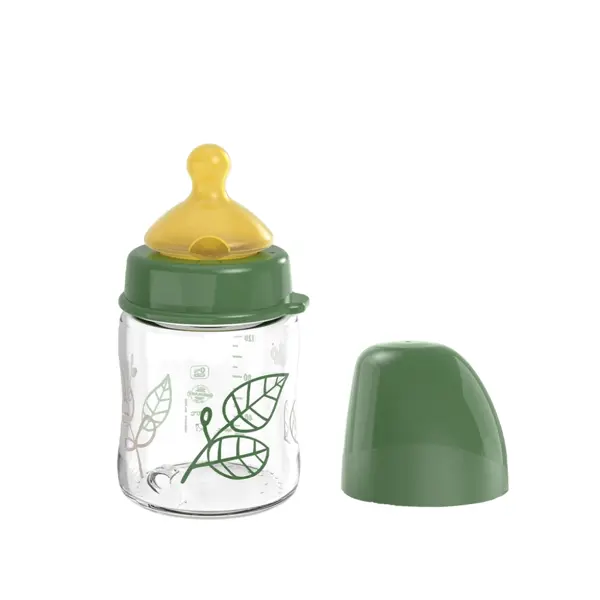Nip cherry green staklena bočica Široko grlo,120ml,vel.0+,fl