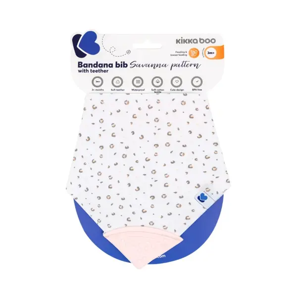 Kikka boo siper marama savanna pattern pink