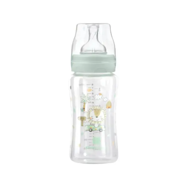 Kikka boo staklena boca 240ml jungle king mint