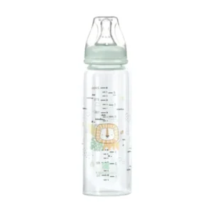 Kikka boo staklena boca za hranjenje 240ml,savanna mint