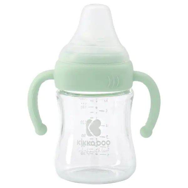 Kikka boo staklena bočica 180ml mint