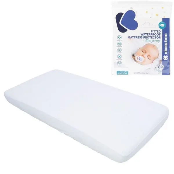 Kikka boo vodonepropusna plahta zaštita za madrac bambus 120x60