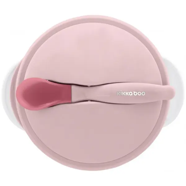 Zdjela sa Žlicom za osjet topline pink