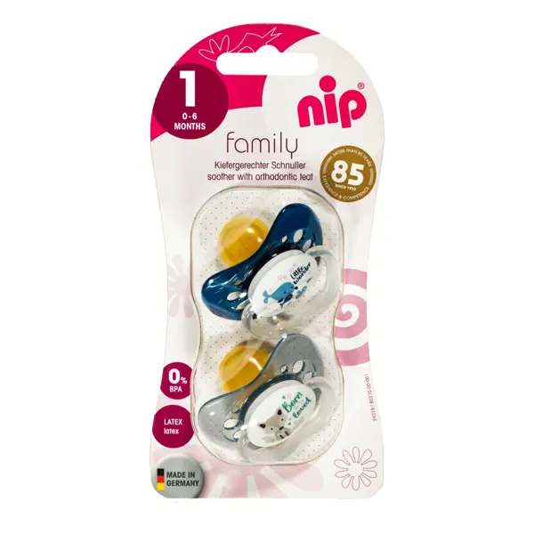 Nip family duda,latex, vel.1 (0-6mjeseci)